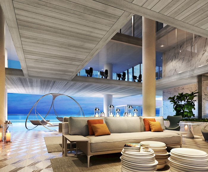 Caribbean touch at the Turnberry Ocean Club