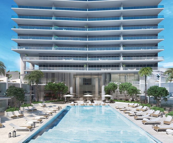 Relaxing at the Turnberry Ocean Club