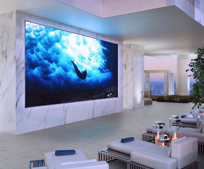 Home theather in the Turnberry Ocean Club