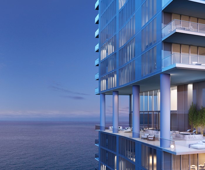 Nothing can beat the view from the Turnberry Ocean Club tower