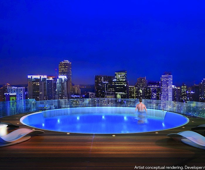 Spa in the skies in the Paramount Miami Worldcenter