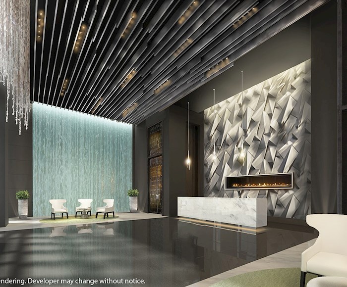 A great hall inside the Paramount Miami Worldcenter