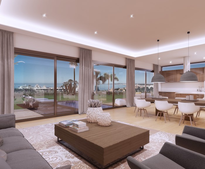 Modern Scandinavian design in Sunset Bay Village in Spain