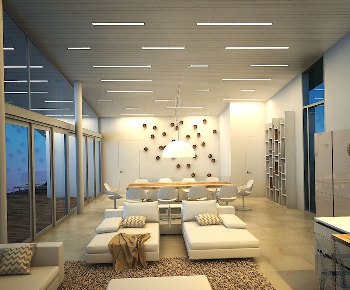 Modern design at the Azur Villas in Thailand