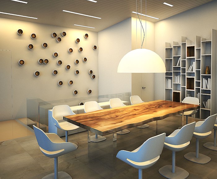 Dining hall in the Azur Villas