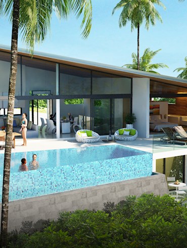 Private Pool Villas in Azur Villas