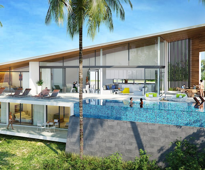 In the shade of palms: Azur Villas in Thailand