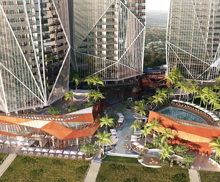 Buzzing life at the Jewel Luxury Waterfront Residence