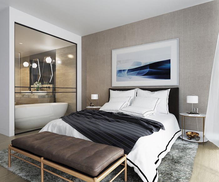 Serviced apartments at Jewel Luxury Waterfront Residence