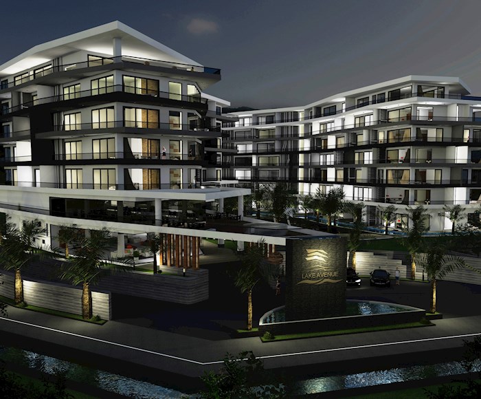 Lake Avenue Condominium, Phuket by night