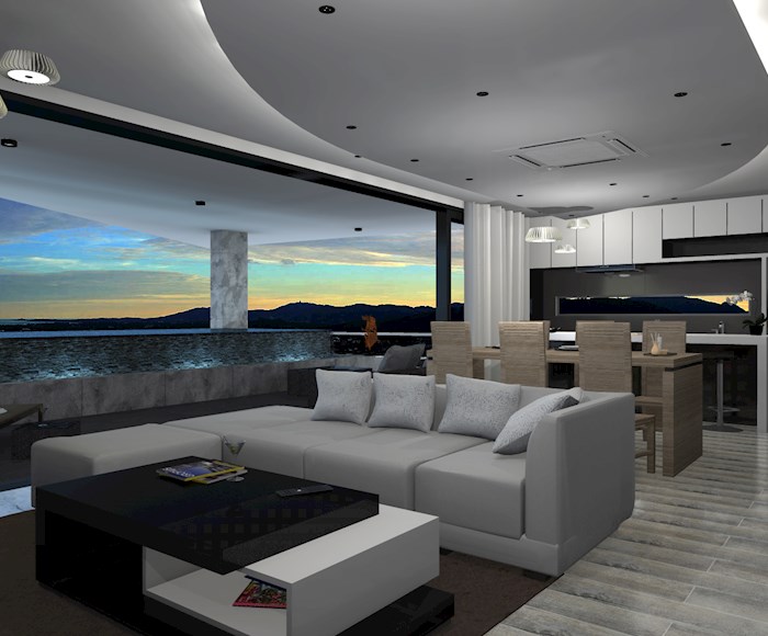 Amazing view from the Lake Avenue Apartments Phuket