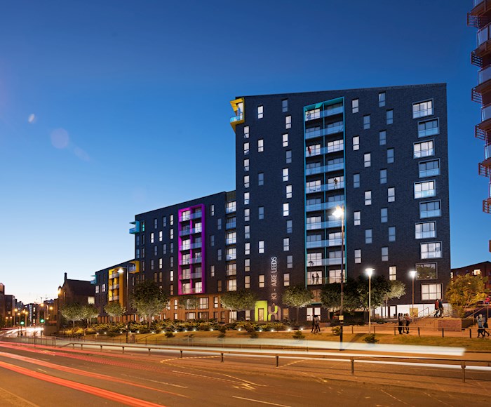 Buy-to-let Apartments are for sale in Leeds in the Project X1 Aire 