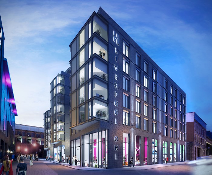 X1 Liverpool One, UK, buy-to-let student apartments for sale