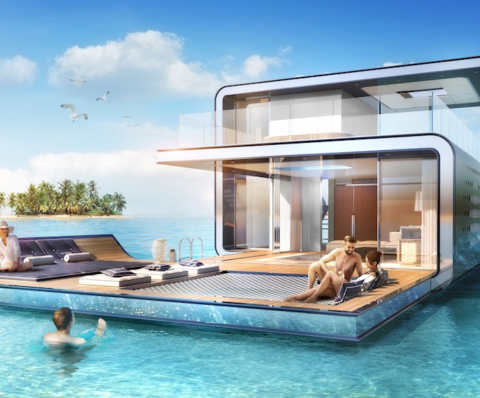A Floating Island Home for sale